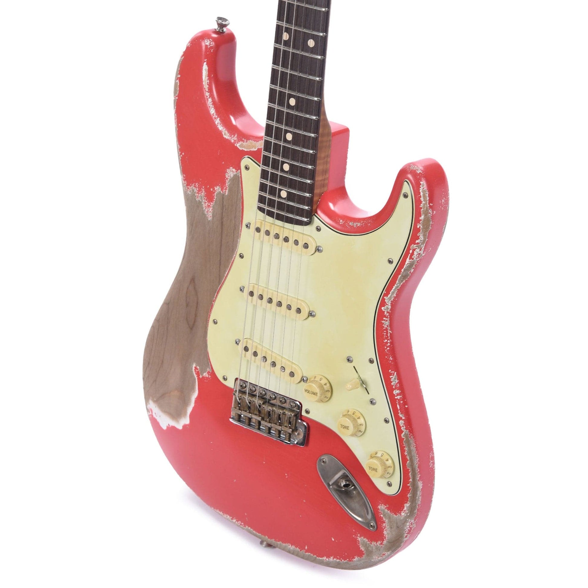 Xotic XSC-1 California Classic Super Heavy Aged Fiesta Red (Serial #3149) Electric Guitars / Solid Body