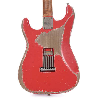 Xotic XSC-1 California Classic Super Heavy Aged Fiesta Red (Serial #3149) Electric Guitars / Solid Body