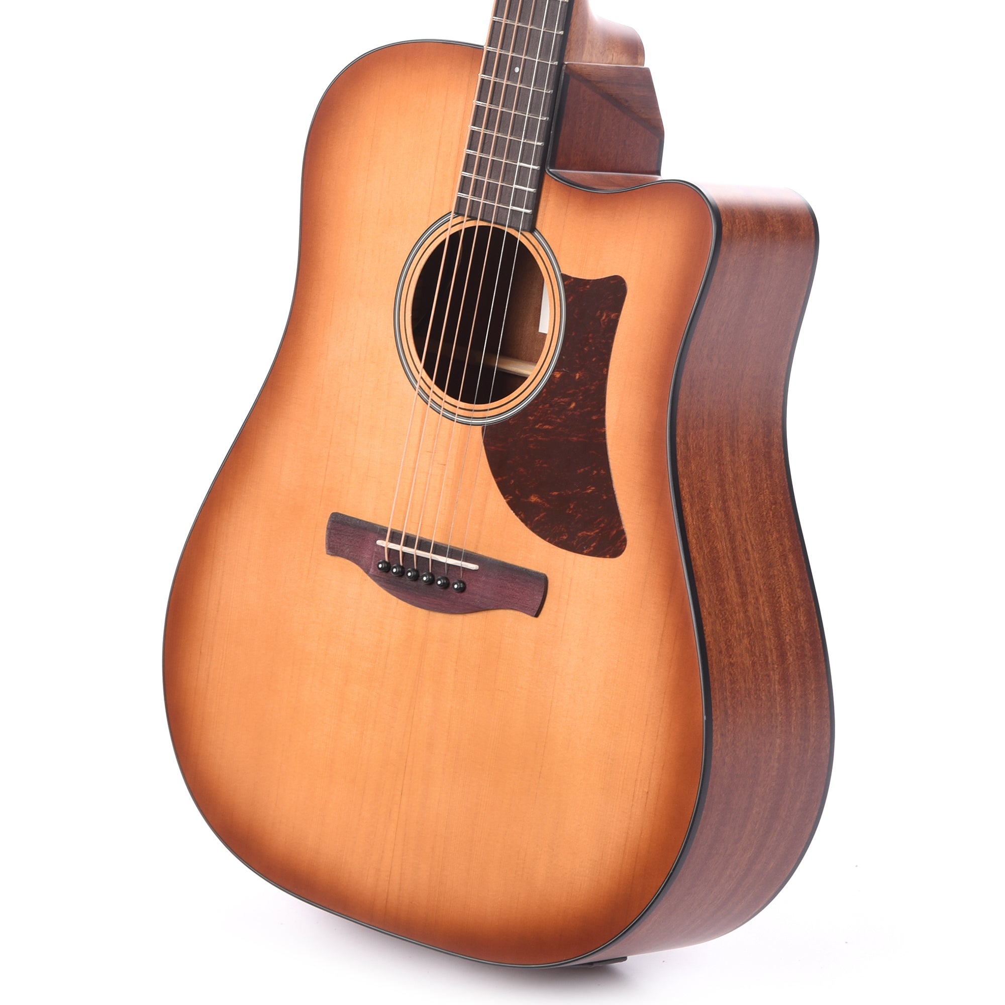 Ibanez AAD50CELBS Acoustic Guitar Light Brown Sunburst Low Gloss