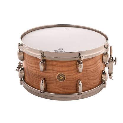 Gretsch 140th Anniversary USA Custom 7x14 Snare Drum Figured Ash w/Nickel Hardware & Bag