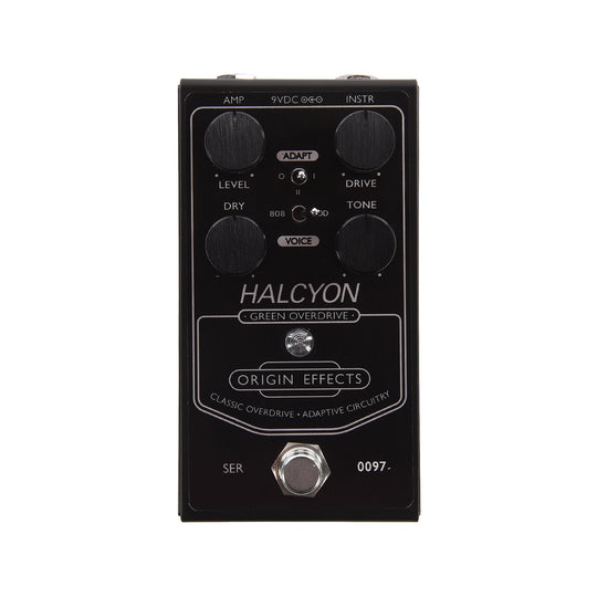 Origin Effects Special Black Edition Halcyon Green Overdrive Pedal
