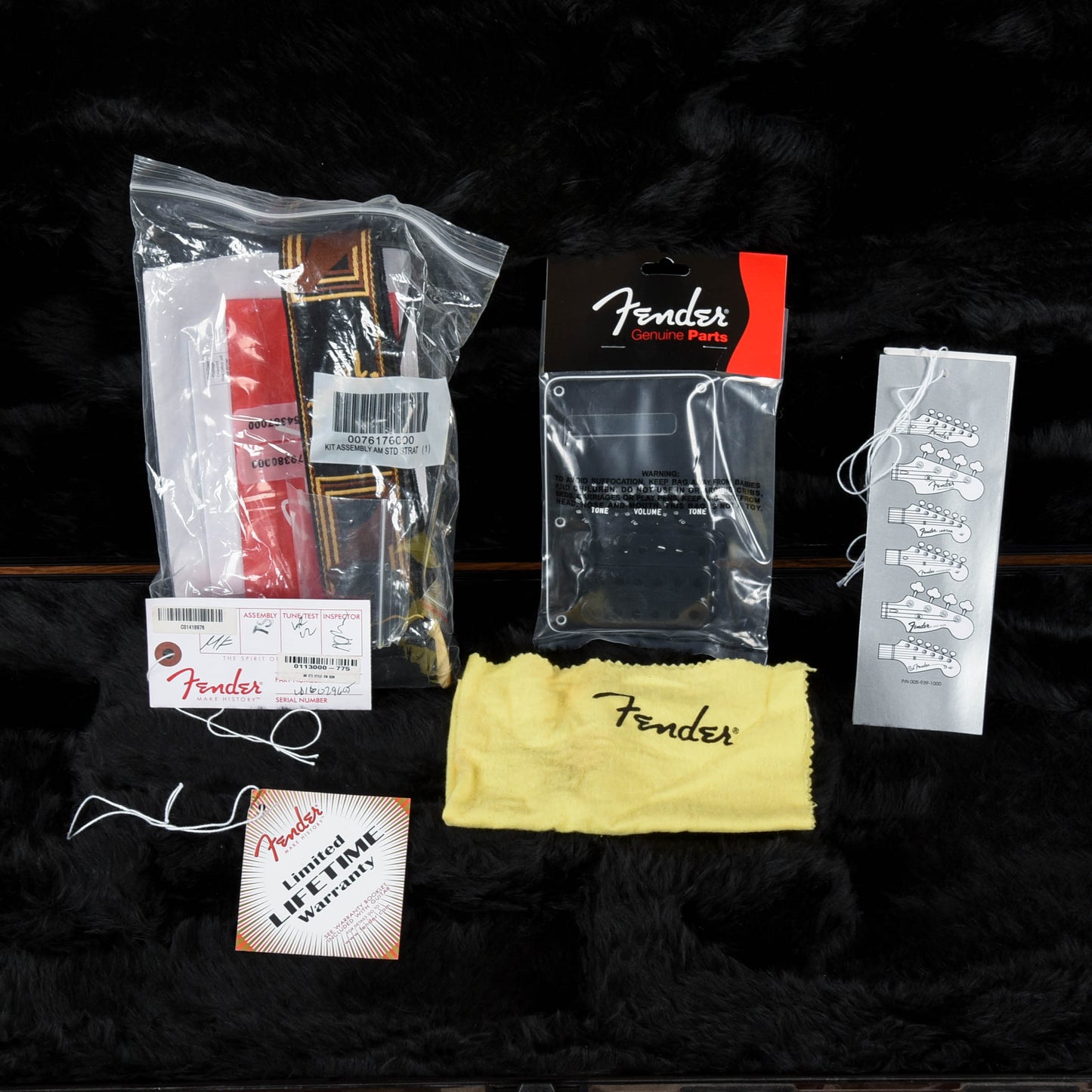 Fender American Standard Stratocaster Blizzard Pearl 2008