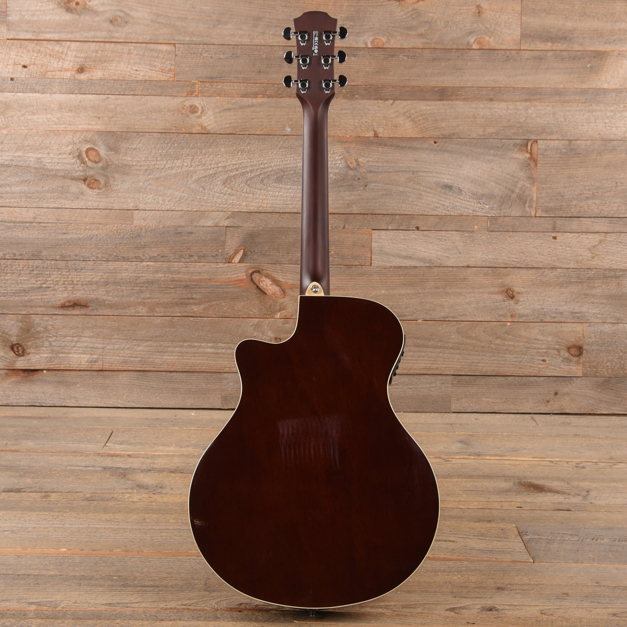 Yamaha APX600FM Flame Maple Amber Acoustic-Electric Guitar Acoustic Guitars / Built-in Electronics