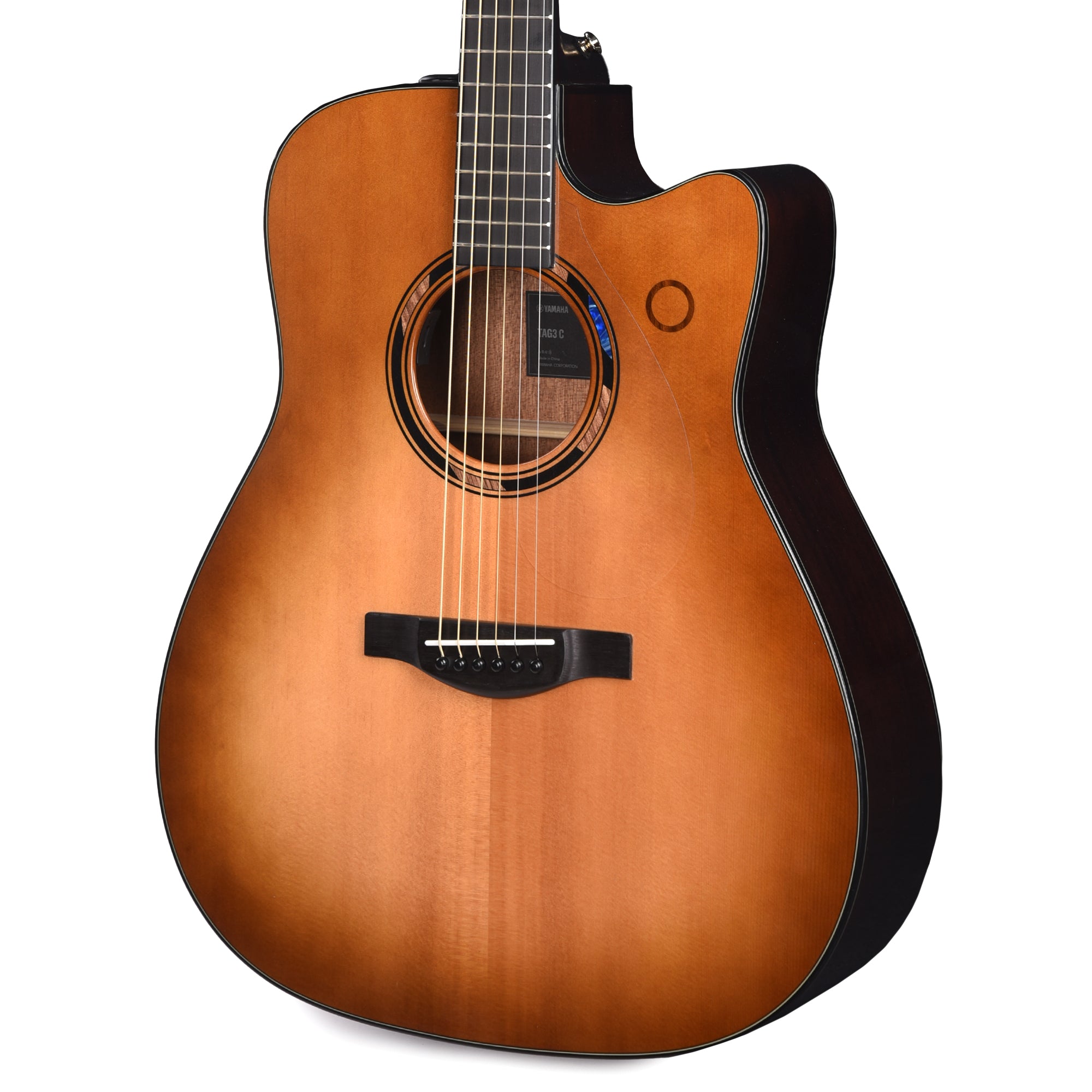 Yamaha TAG3 C TransAcoustic Acoustic Guitar Sand Burst w/ Built-in Looper & Effects Acoustic Guitars / Built-in Electronics