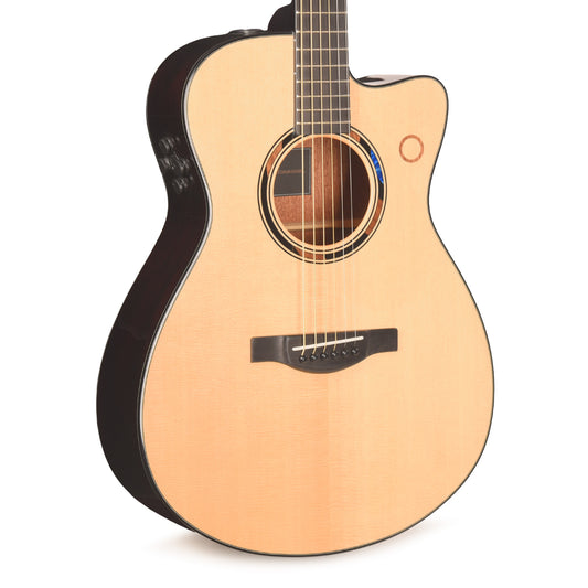 Yamaha TAS3 C TransAcoustic Concert Acoustic Electric Guitar w/ Built-In Looper & Effects Natural Acoustic Guitars / Built-in Electronics