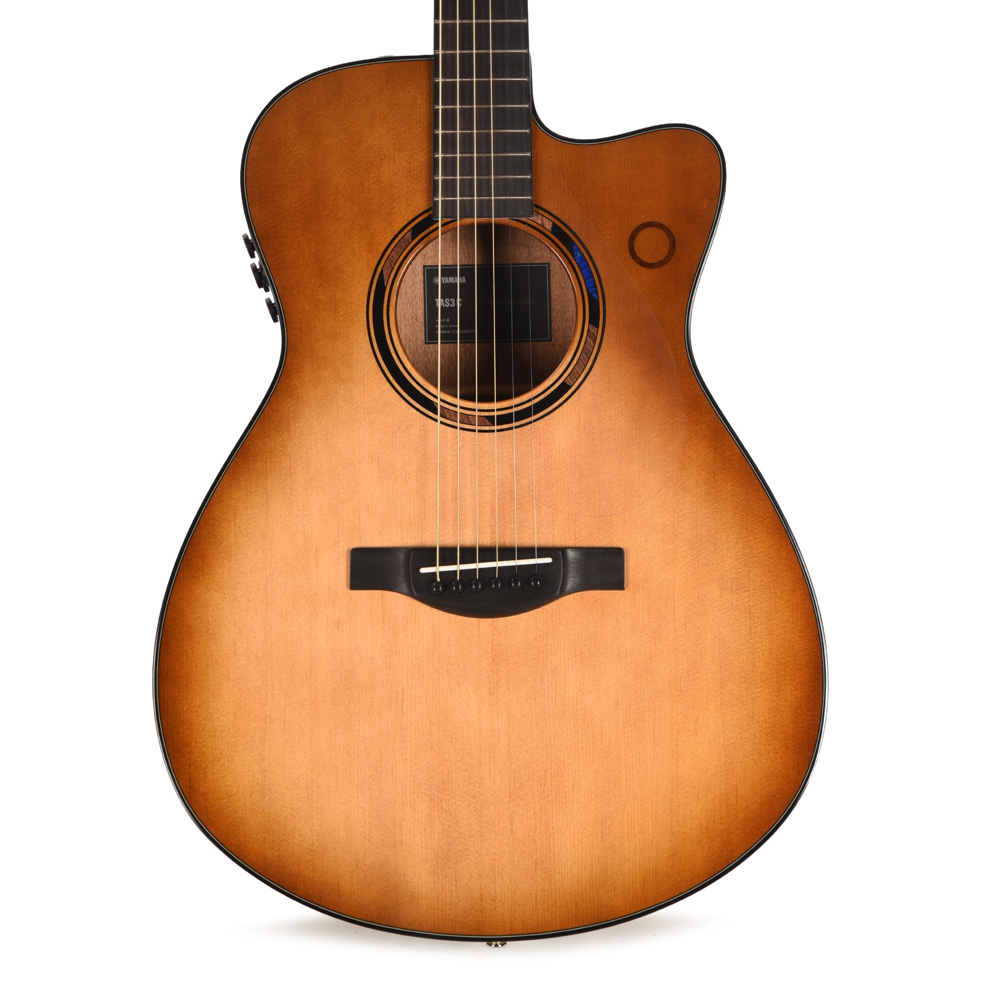 Yamaha TAS3 C TransAcoustic Concert Acoustic Electric Guitar w/ Built-In Looper & Effects Sand Burst Acoustic Guitars / Built-in Electronics