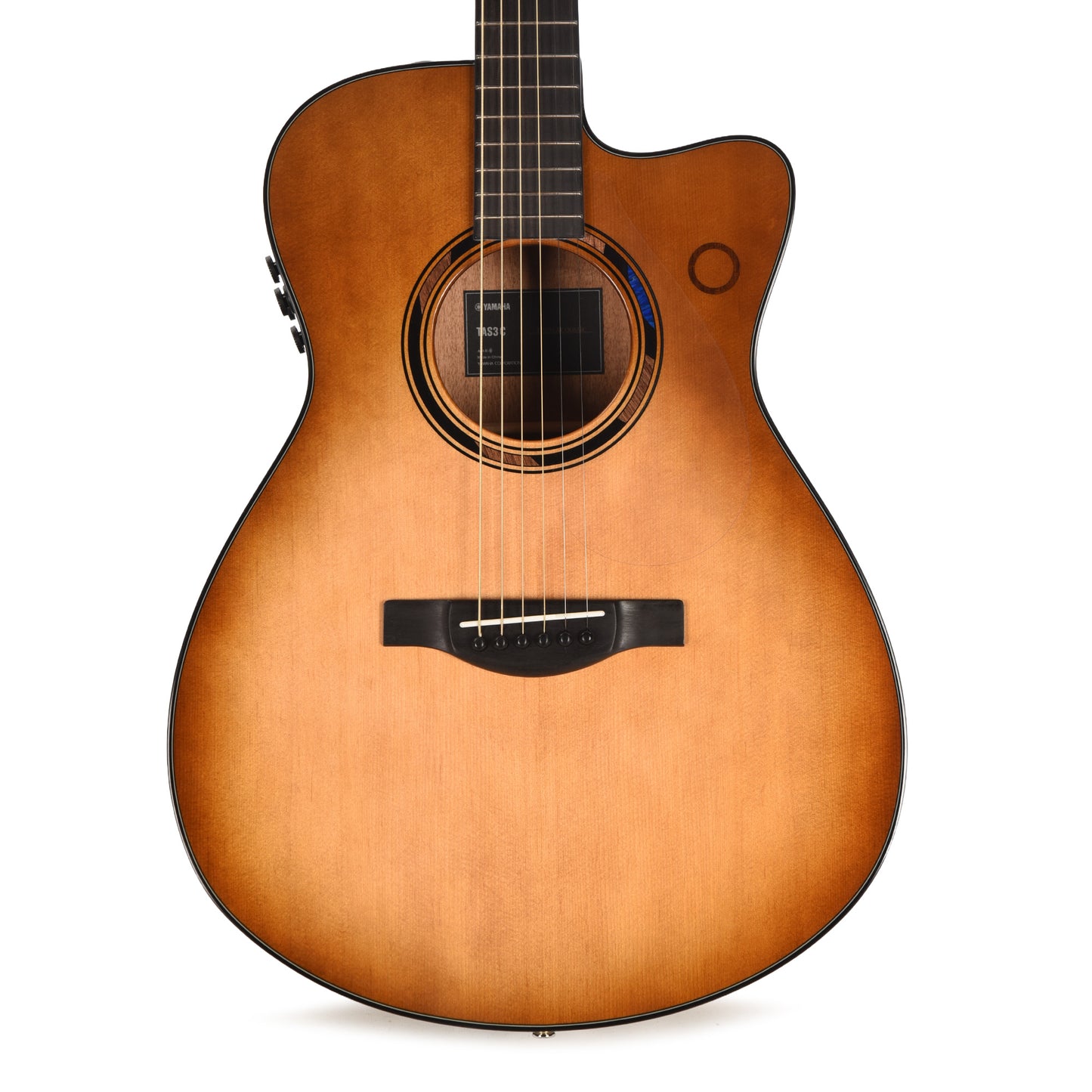 Yamaha TAS3 C TransAcoustic Concert Acoustic Electric Guitar w/ Built-In Looper & Effects Sand Burst Acoustic Guitars / Built-in Electronics