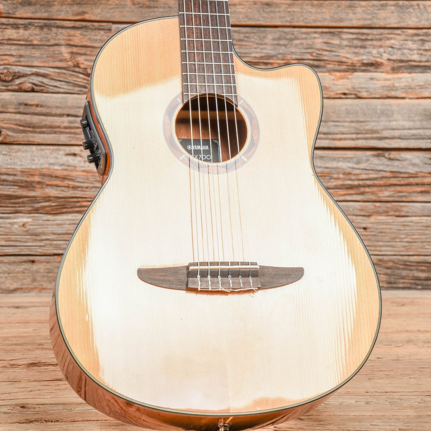 Yamaha NCX700 Acoustic/Electric Classical Guitar Natural Acoustic Guitars / Classical