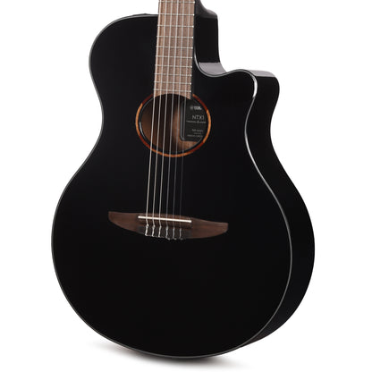 Yamaha NTX1 Classical Acoustic Electric Guitar Black Acoustic Guitars / Classical