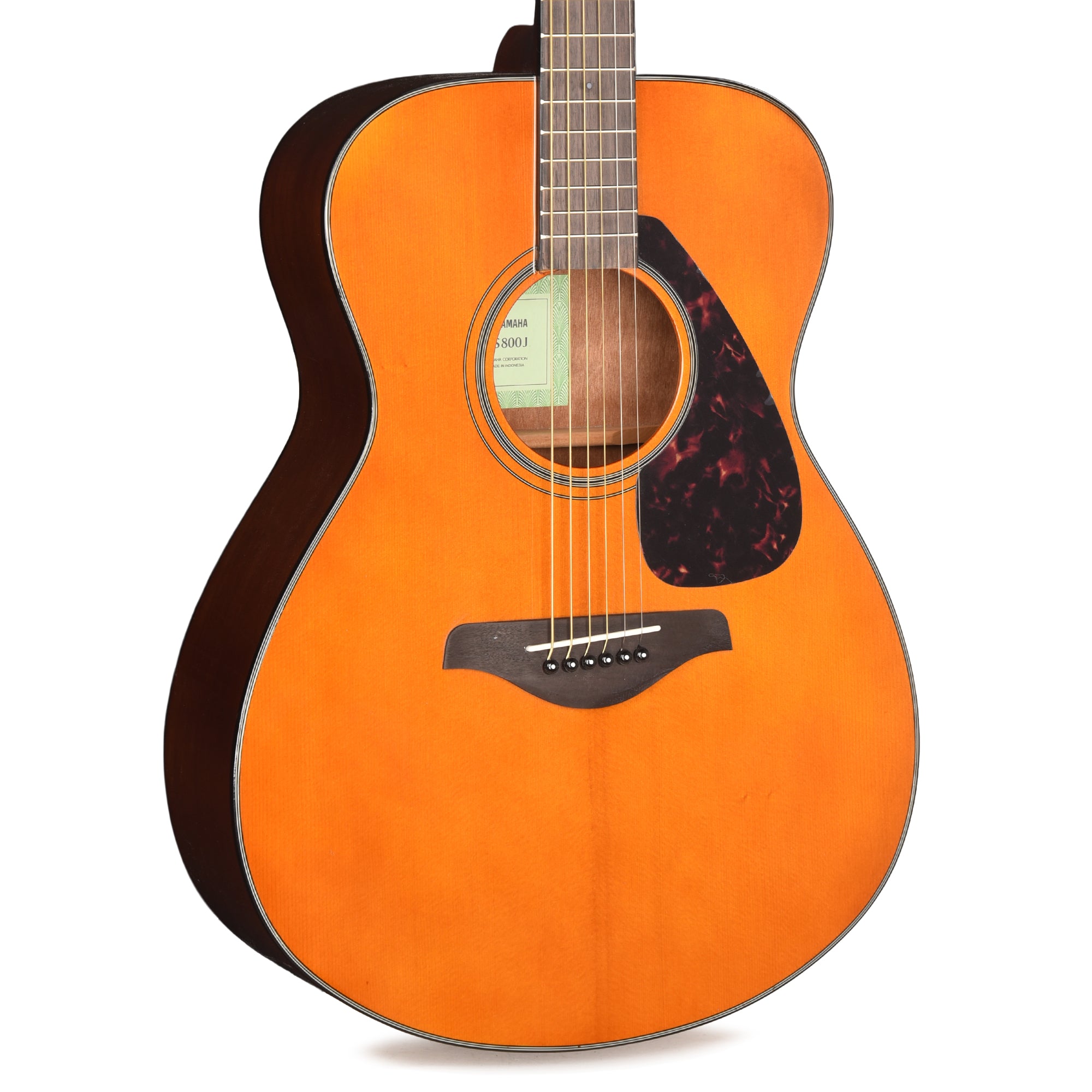Yamaha FS800J T Concert Acoustic Guitar Tinted Gloss – Chicago