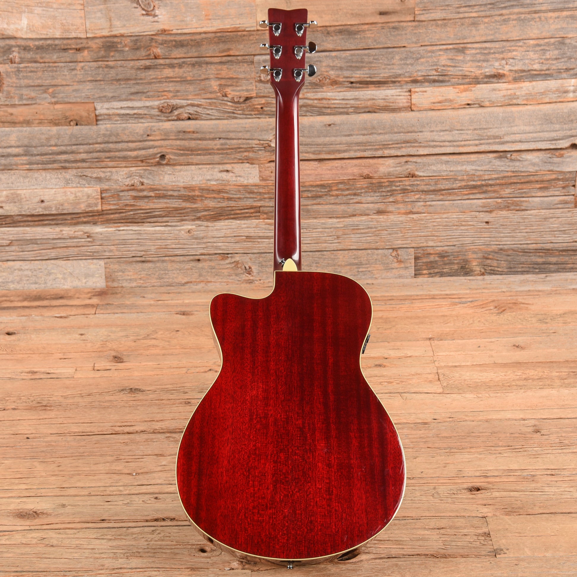 Yamaha FSC-TA TransAcoustic Concert Ruby Red 2017 Acoustic Guitars / Concert