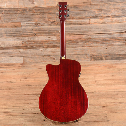 Yamaha FSC-TA TransAcoustic Concert Ruby Red 2017 Acoustic Guitars / Concert