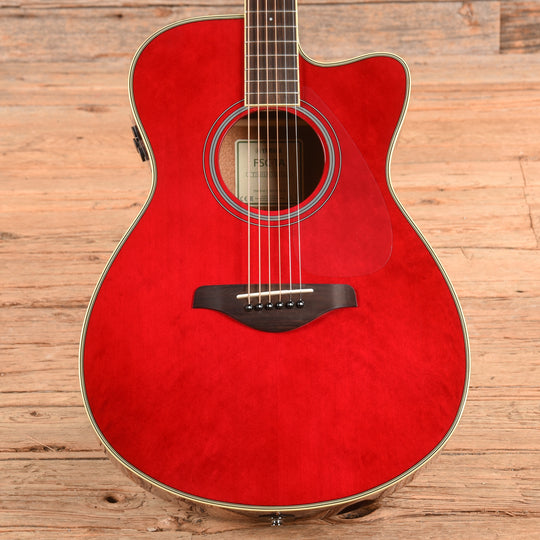 Yamaha FSC-TA TransAcoustic Concert Ruby Red 2017 Acoustic Guitars / Concert