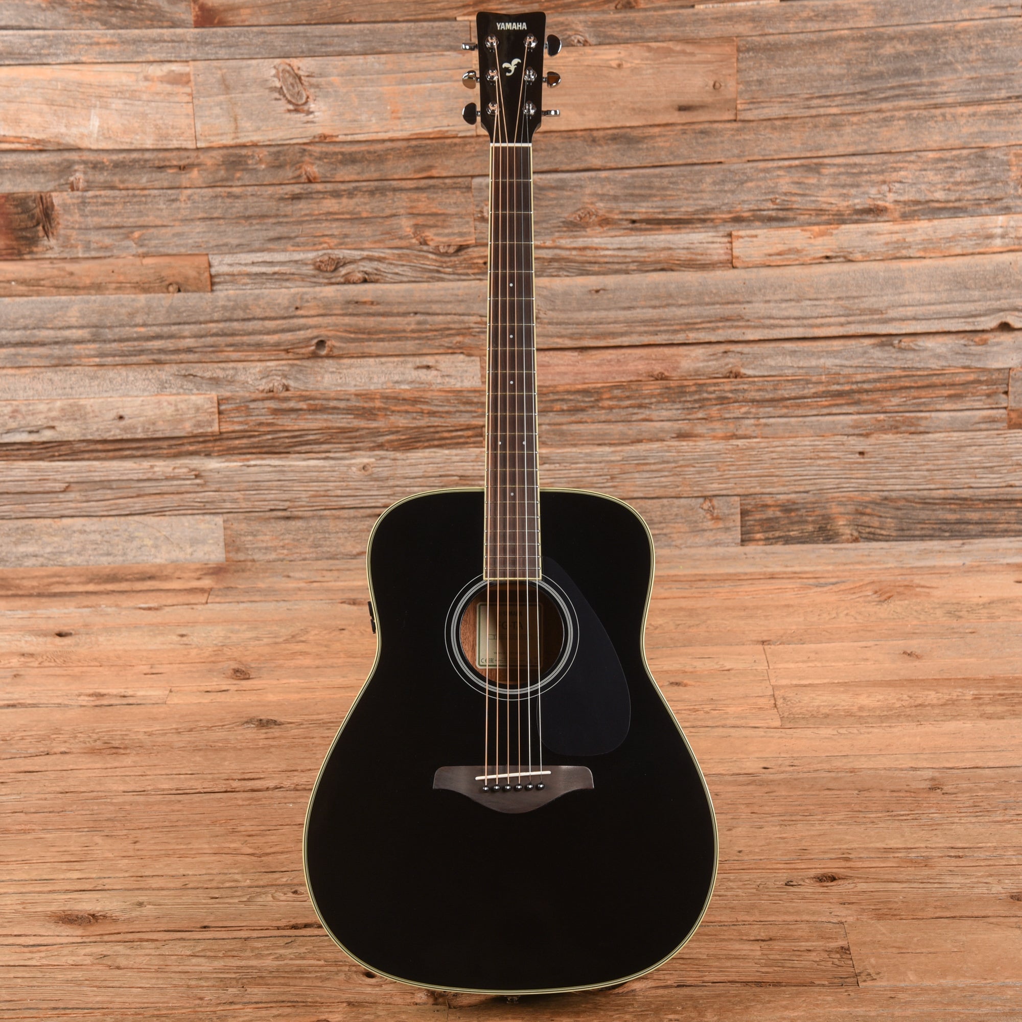 Yamaha FG-TA Black Acoustic Guitars / Dreadnought