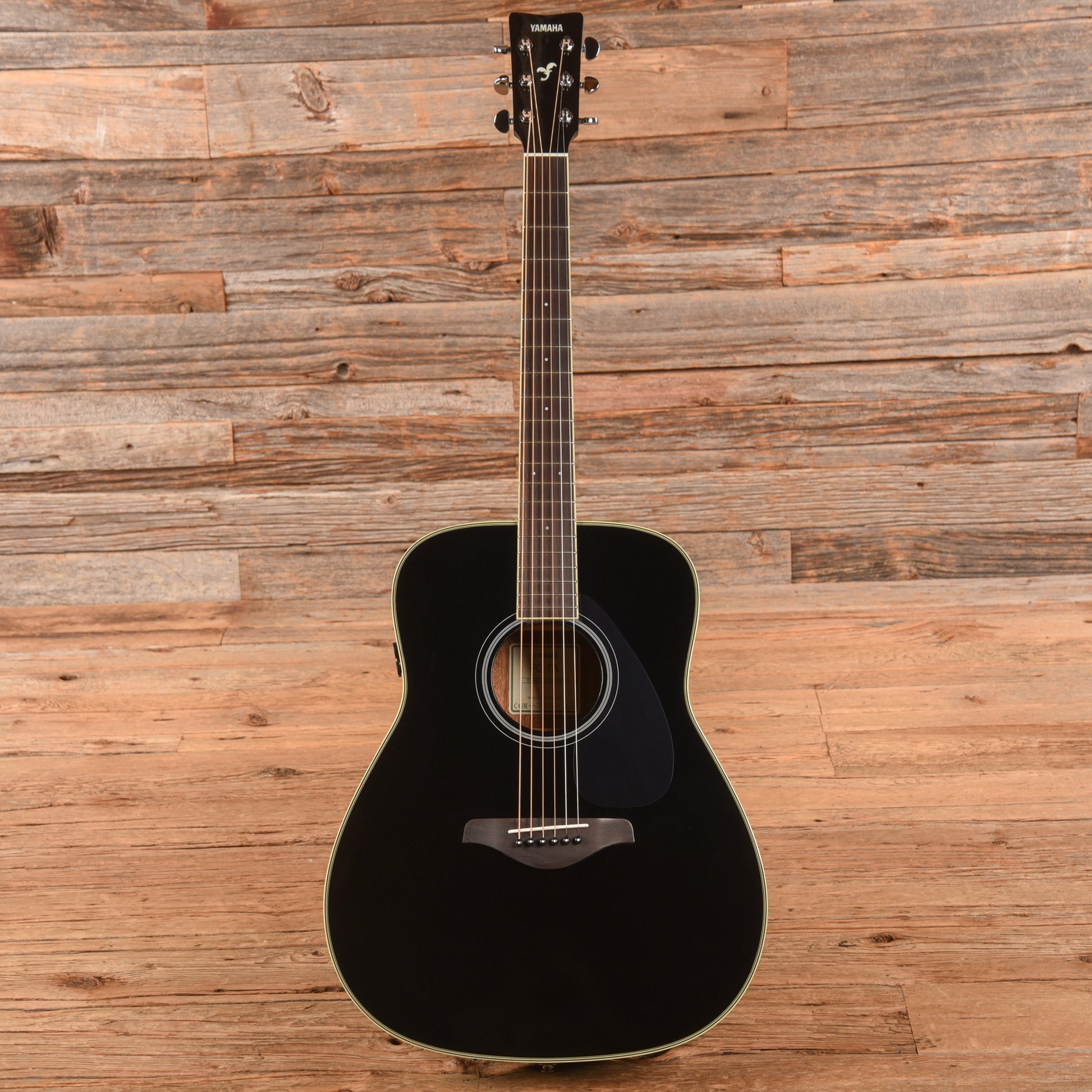 Yamaha FG-TA Black Acoustic Guitars / Dreadnought