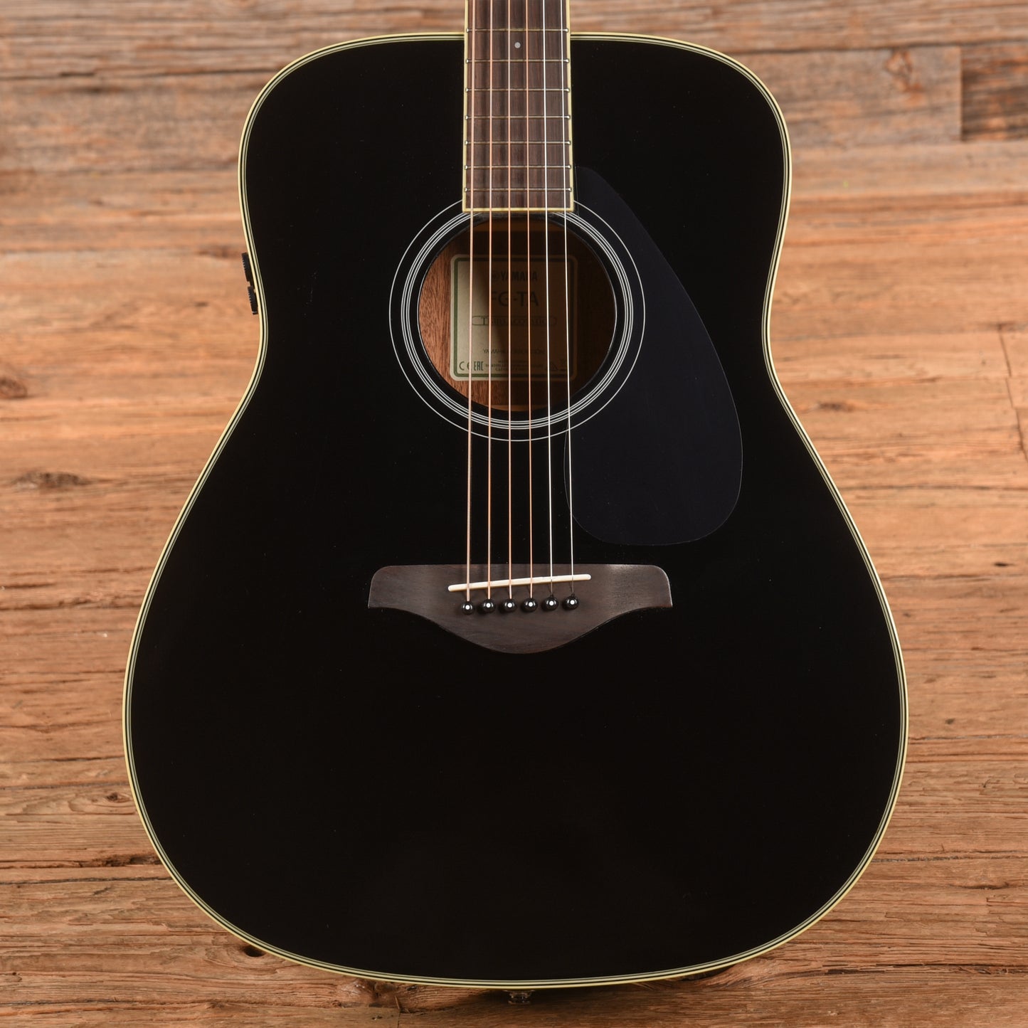 Yamaha FG-TA Black Acoustic Guitars / Dreadnought