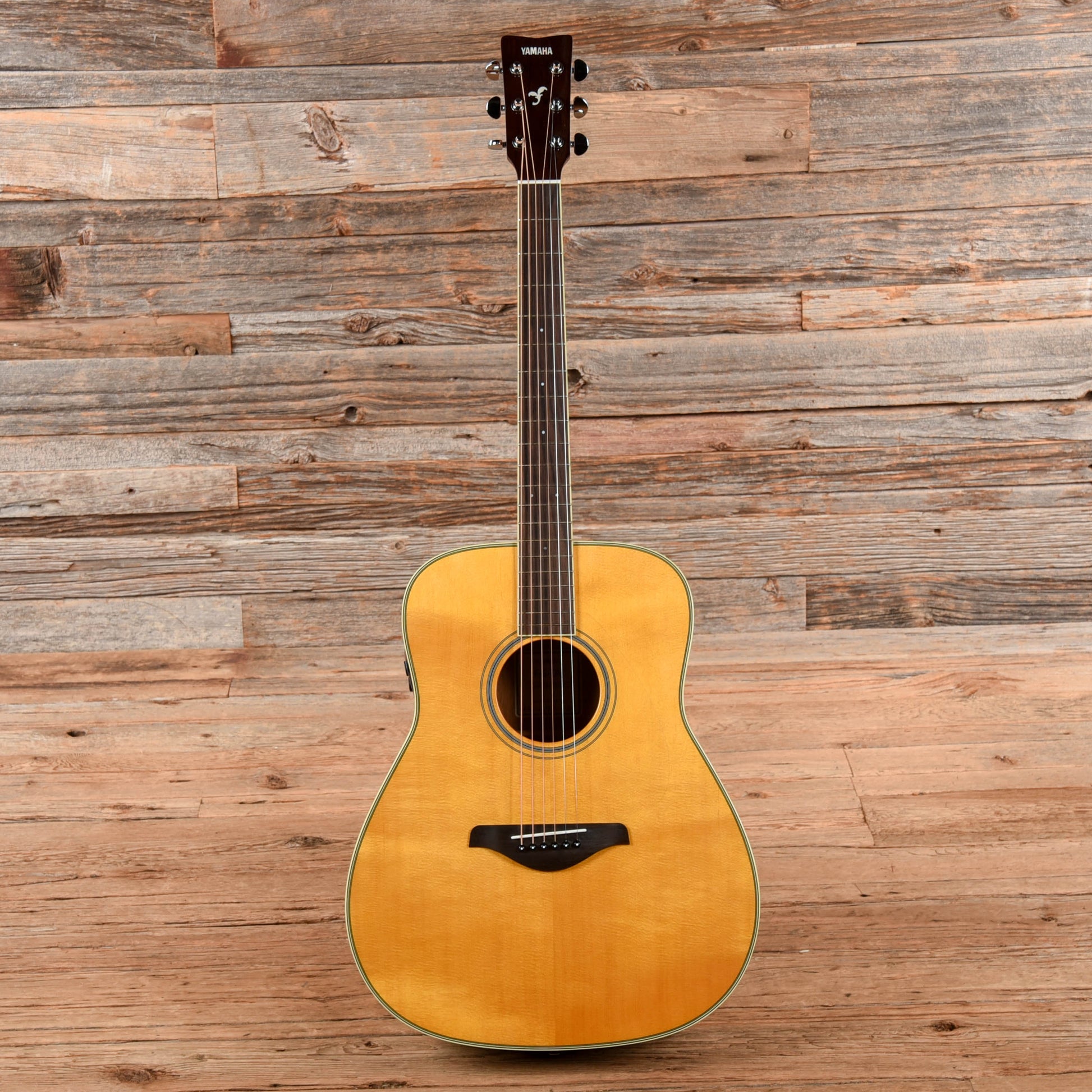Yamaha FG-TA TransAcoustic Dreadnought Vintage Tint Acoustic Guitars / Dreadnought