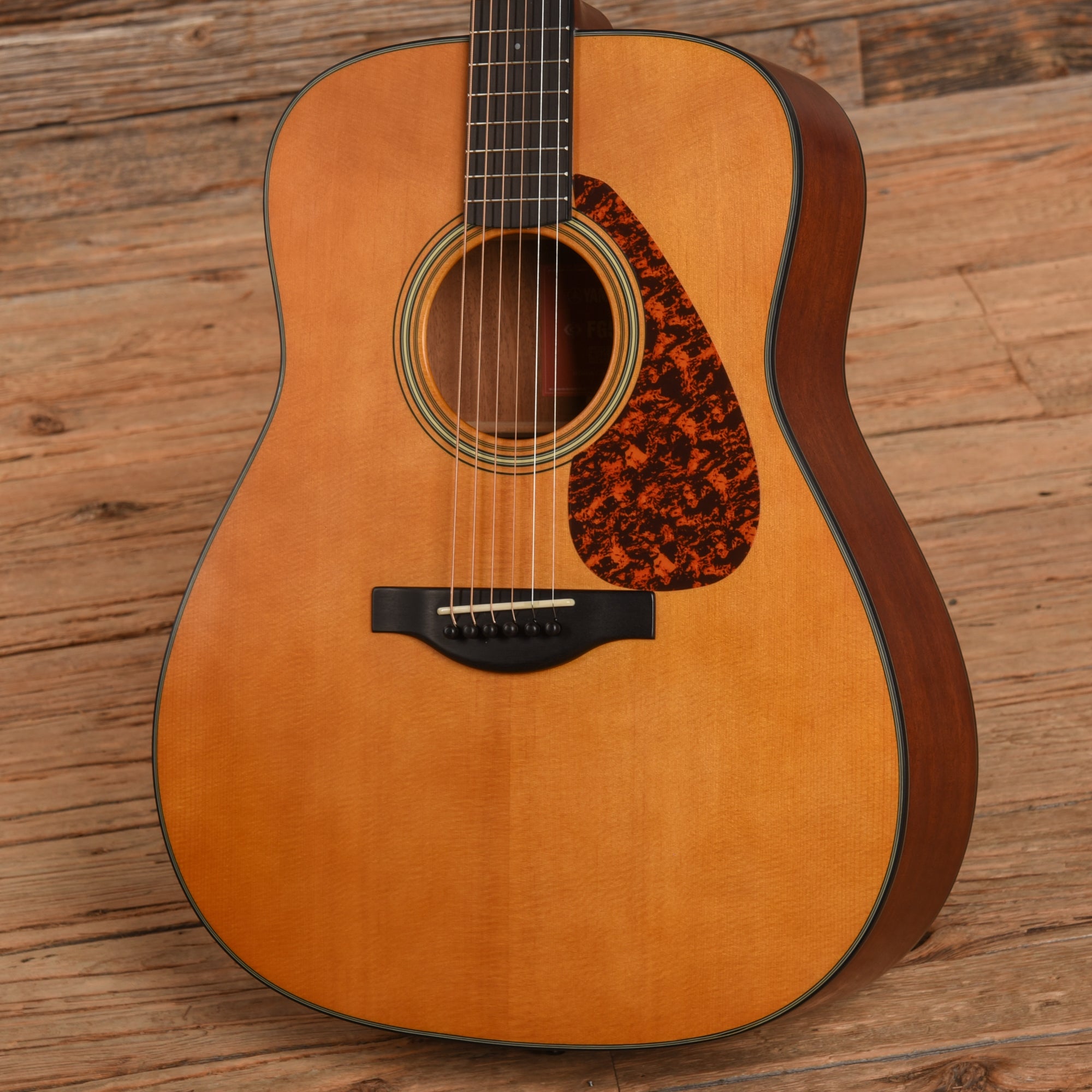 Yamaha FG5 Natural Acoustic Guitars / Dreadnought