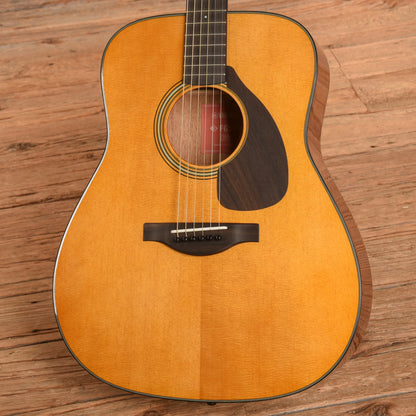 Yamaha FG5 Red Label Natural Acoustic Guitars / Dreadnought