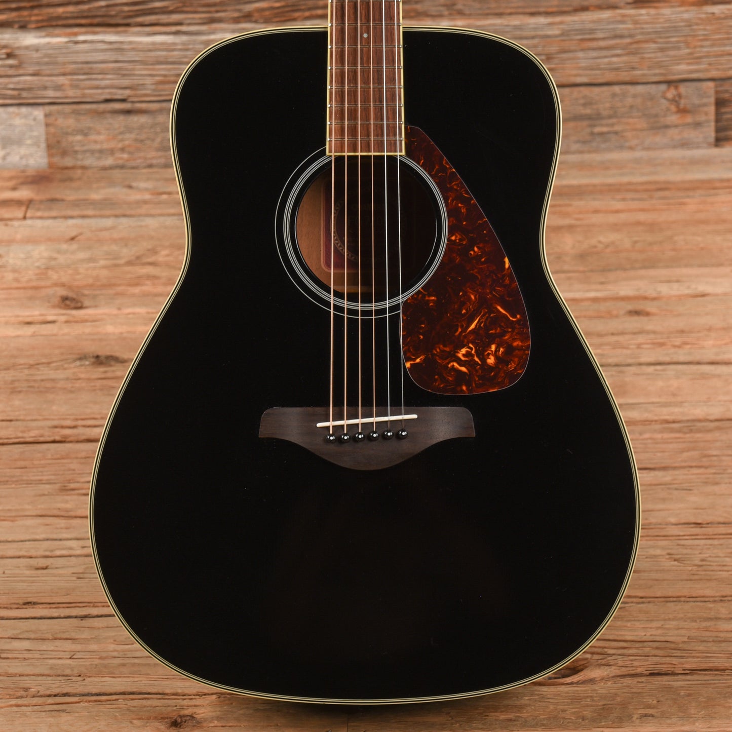 Yamaha FG720S Dreadnought Black 2010 Acoustic Guitars / Dreadnought