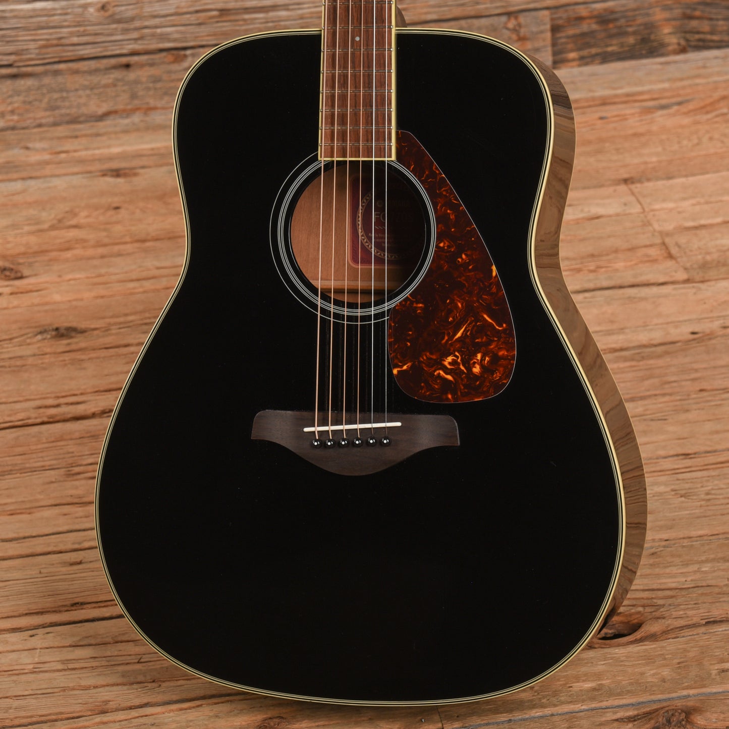 Yamaha FG720S Dreadnought Black 2010 Acoustic Guitars / Dreadnought