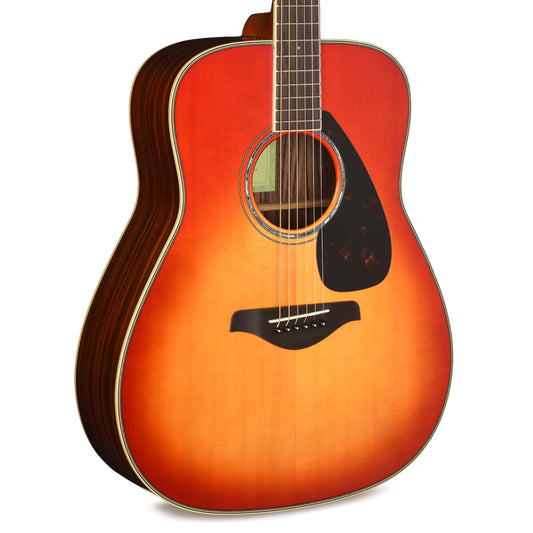 Yamaha FG830 Dreadnought Spruce/Rosewood Acoustic Guitar Autumn Burst Acoustic Guitars / Dreadnought