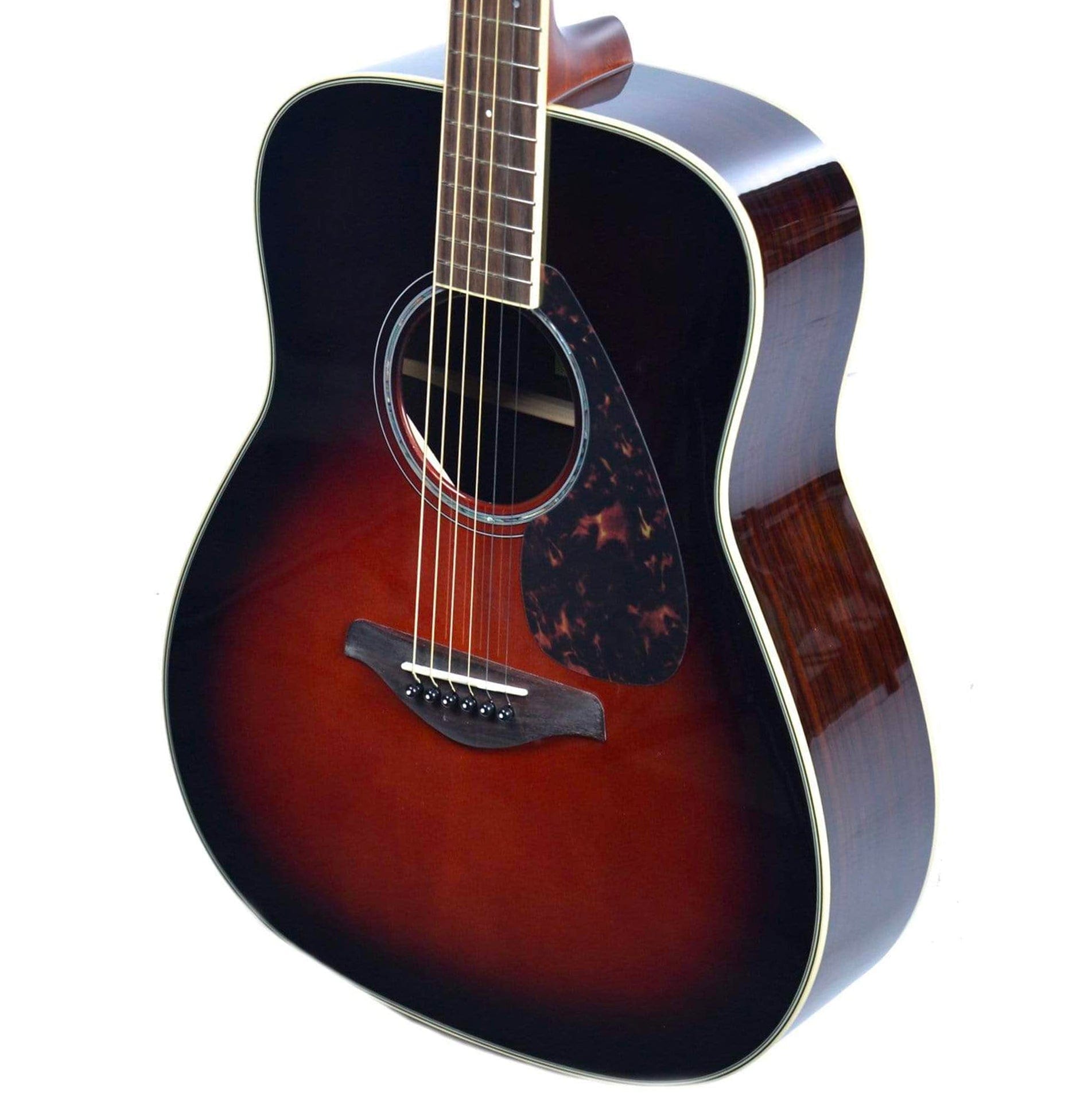 Yamaha FG830S Folk Acoustic Tobacco Brown Sunburst Acoustic Guitars / Dreadnought