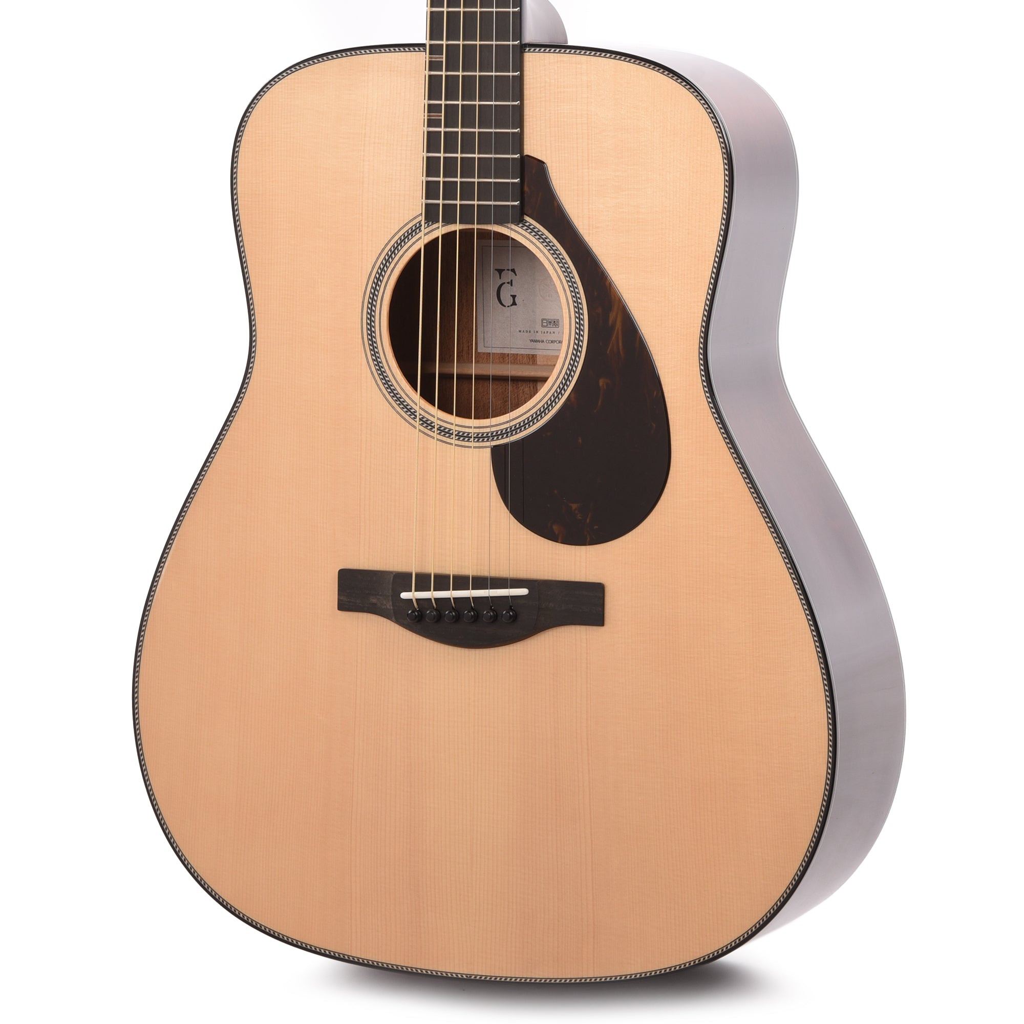 Yamaha FG9 M Adirondack Spruce/African Mahogany Dreadnought Natural Acoustic Guitars / Dreadnought