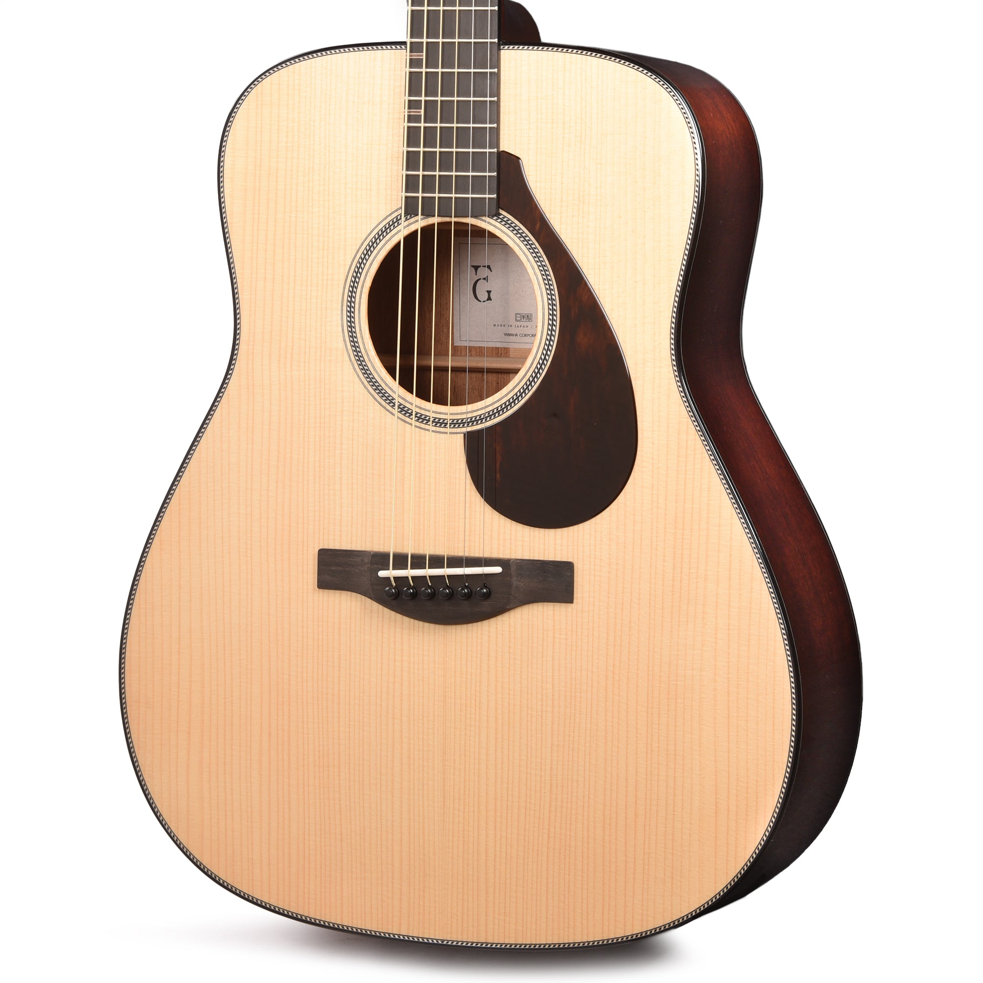 Yamaha FG9 M Adirondack Spruce/African Mahogany Dreadnought Natural Acoustic Guitars / Dreadnought