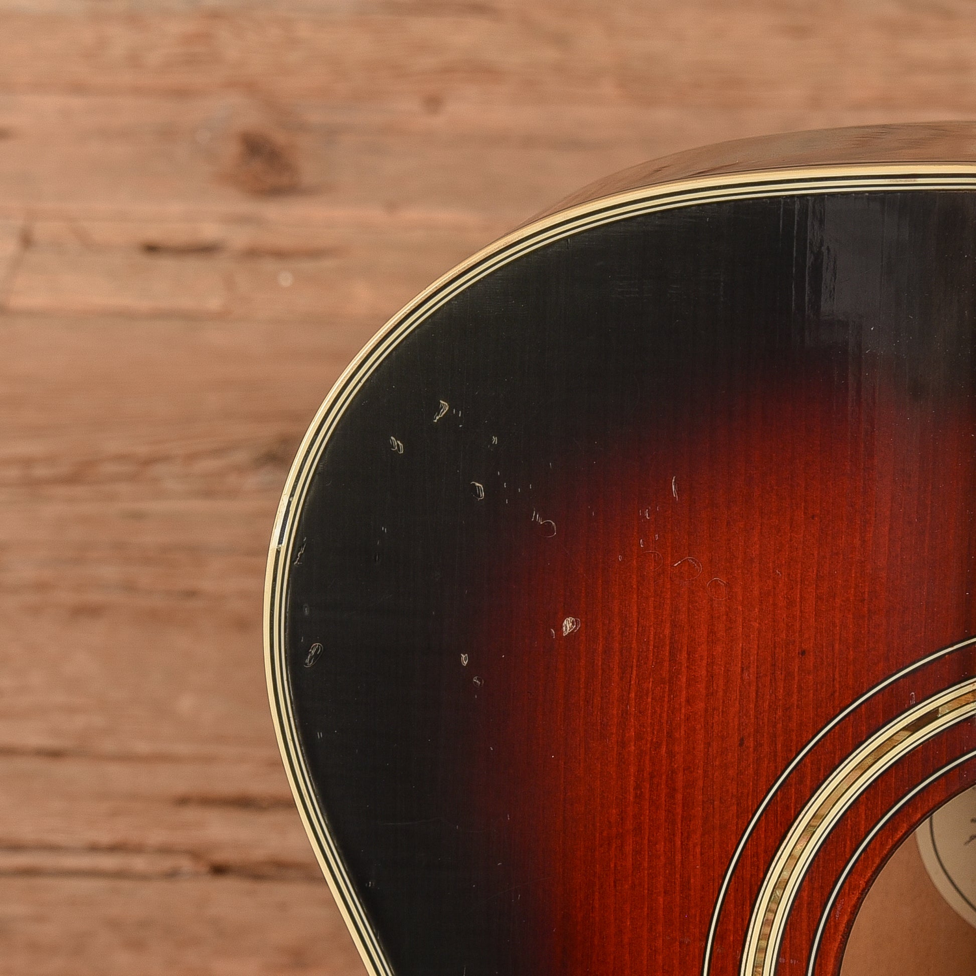 Yamaha FJ-645A Sunburst Acoustic Guitars / Jumbo