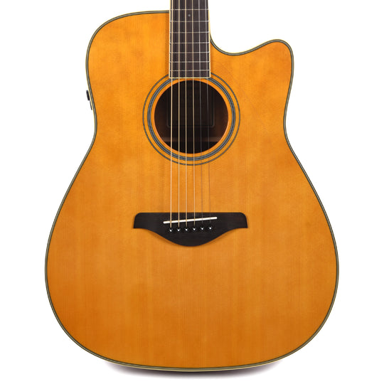 Yamaha TransAcoustic FGC-TA Western Acoustic Vintage Tint Acoustic Guitars / Mini/Travel