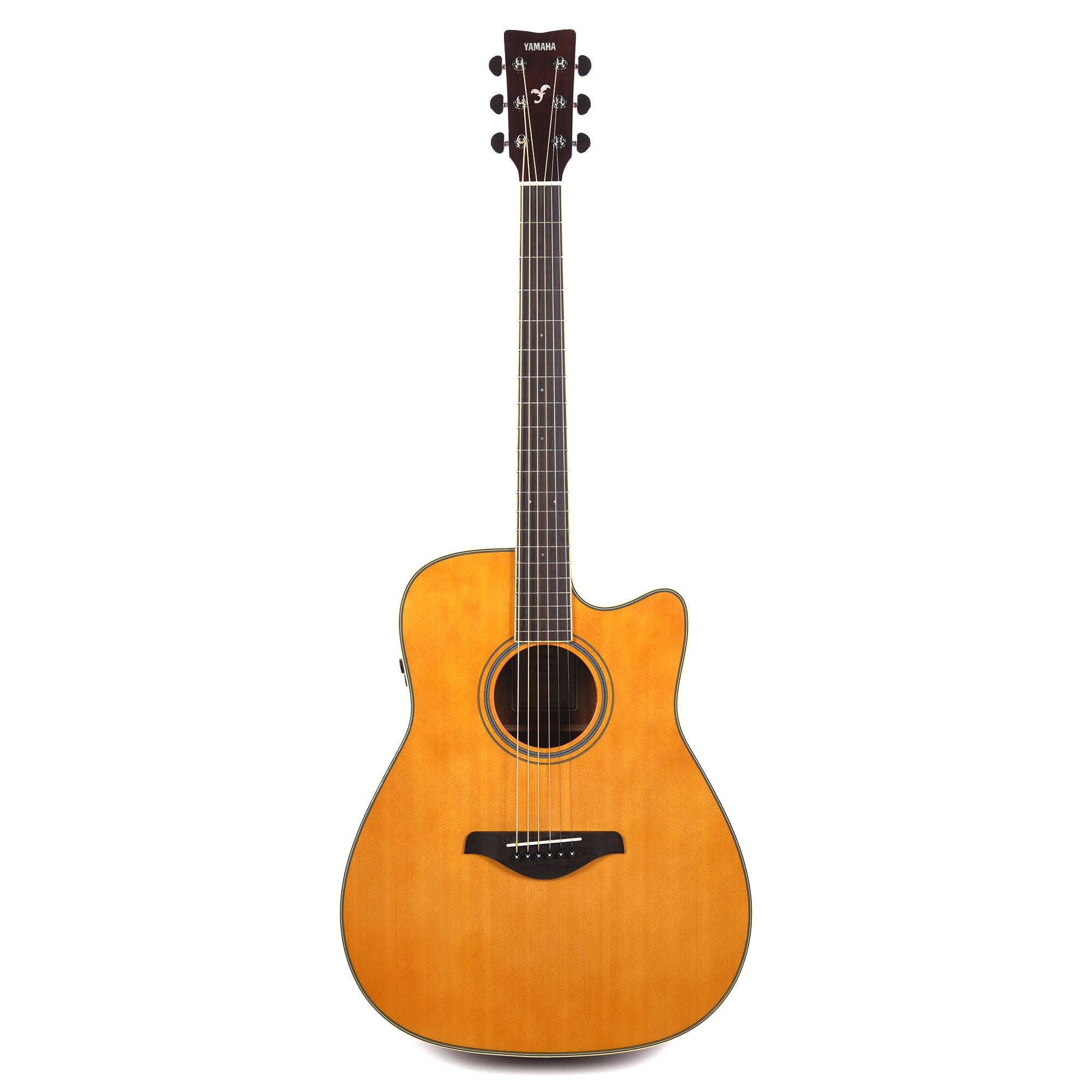 Yamaha TransAcoustic FGC-TA Western Acoustic Vintage Tint Acoustic Guitars / Mini/Travel