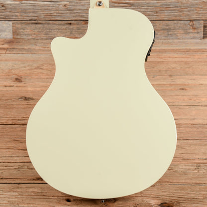 Yamaha APX600 Vintage White Acoustic Guitars / OM and Auditorium