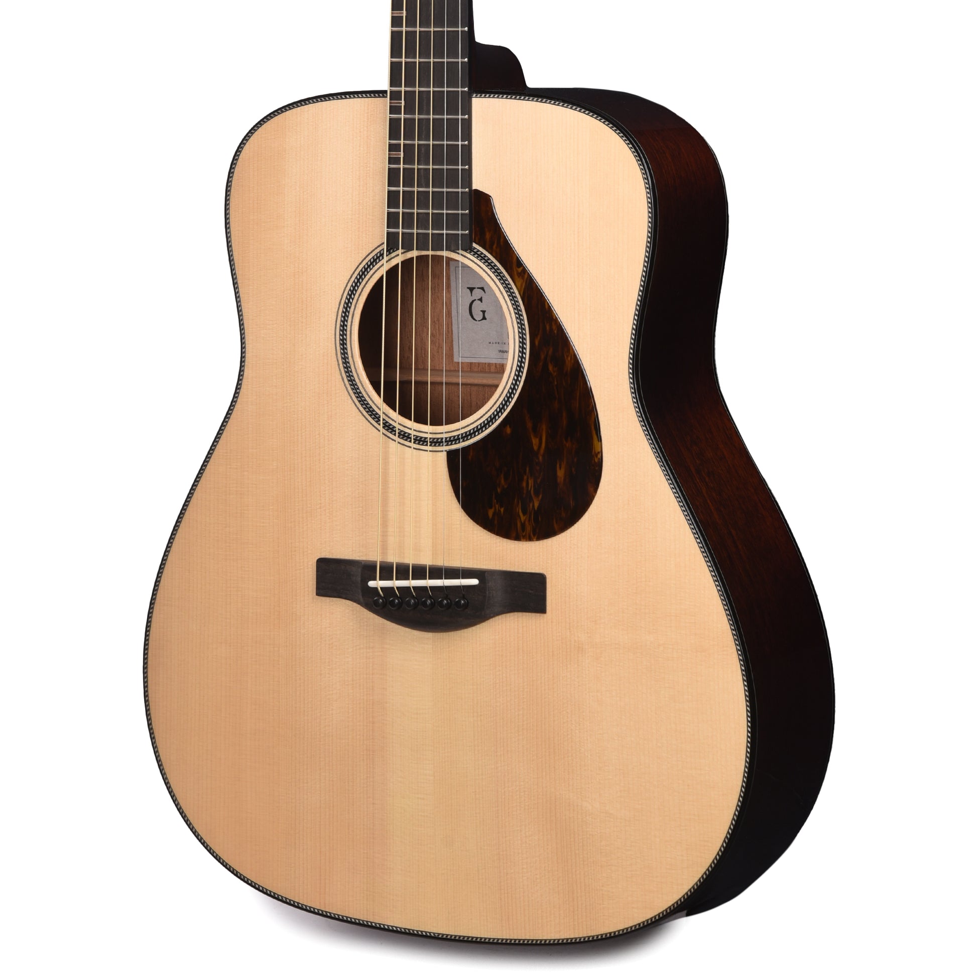 Yamaha FG9 M Adirondack Spruce/African Mahogany Dreadnought Natural Acoustic Guitars / OM and Auditorium