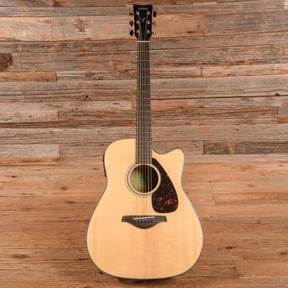 Yamaha FGX800C Natural Acoustic Guitars / OM and Auditorium