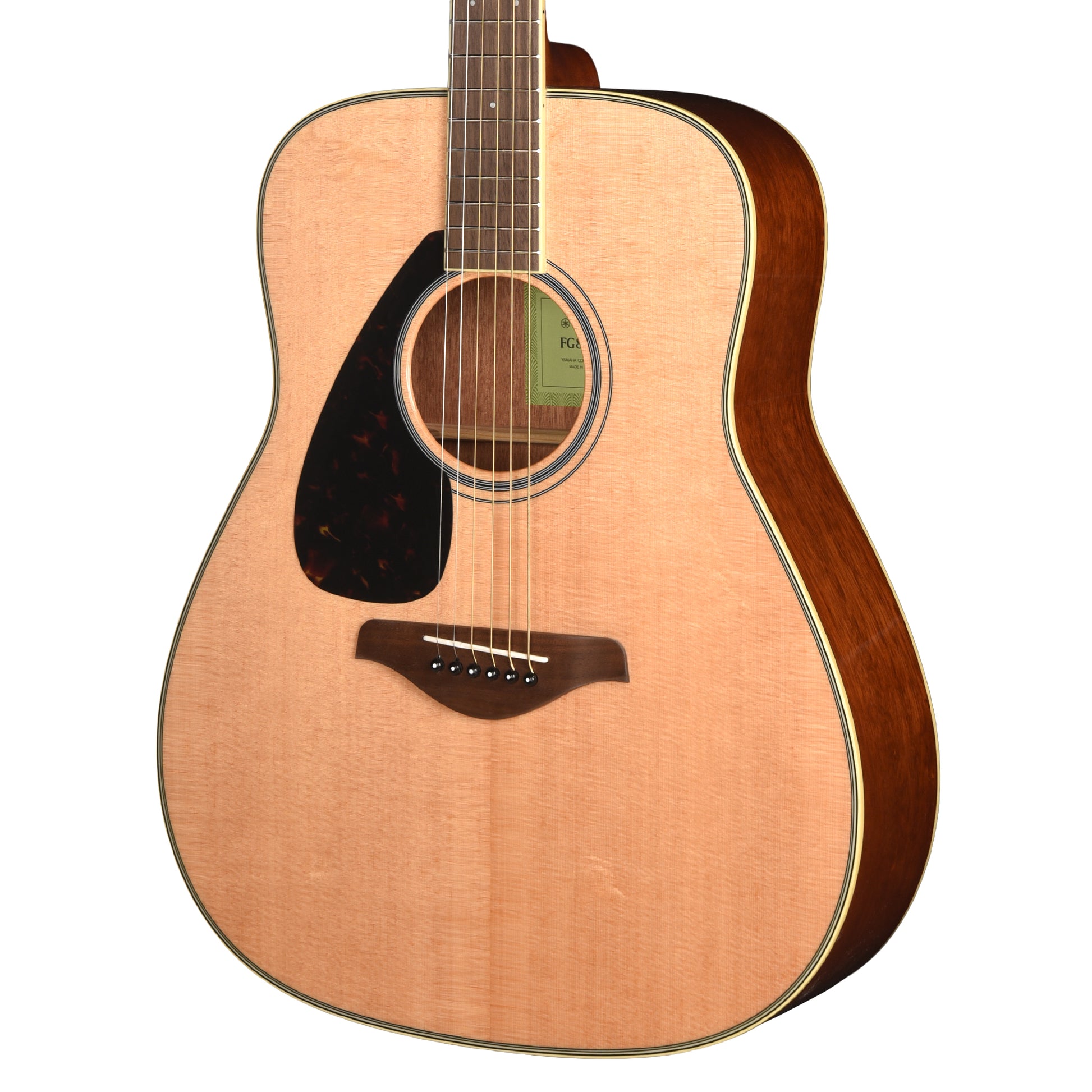 Yamaha FG820L Dreadnought Acoustic Guitar Natural LEFTY Acoustic Guitars