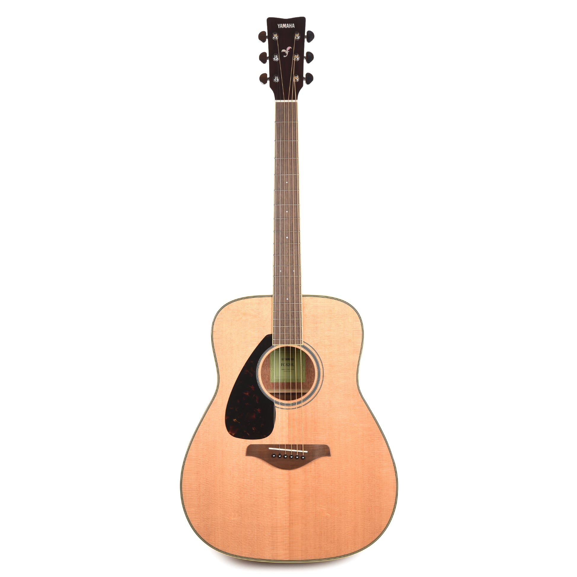 Yamaha FG820L Dreadnought Acoustic Guitar Natural LEFTY Acoustic Guitars