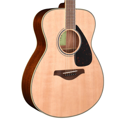 Yamaha FS820 Small Body Folk Acoustic Natural Acoustic Guitars