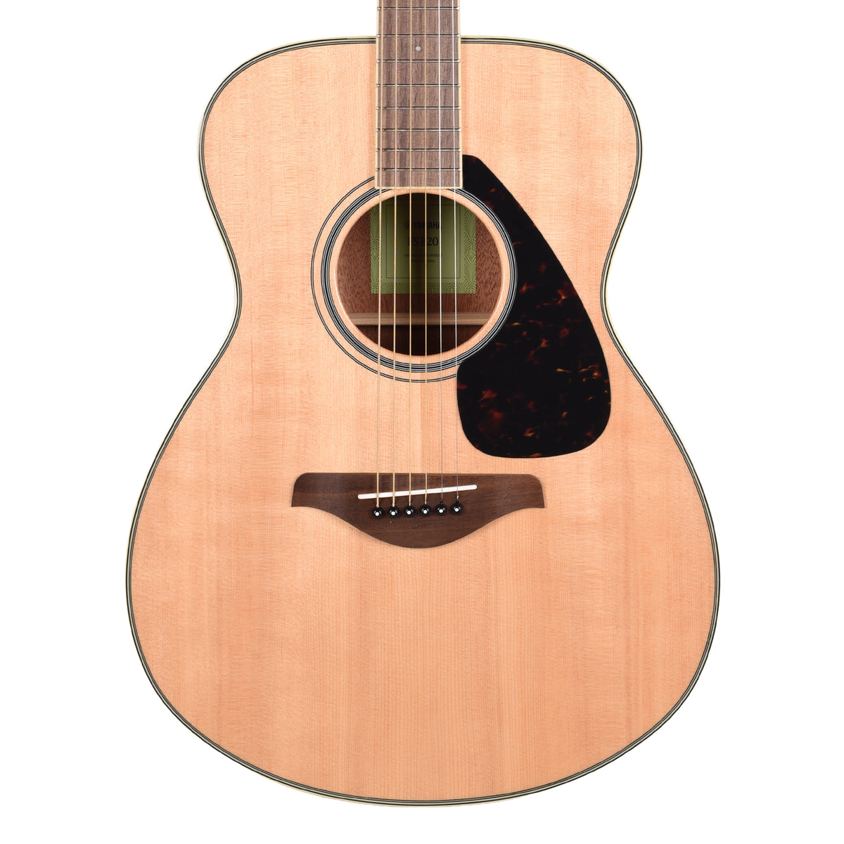 Yamaha FS820 Small Body Folk Acoustic Natural Acoustic Guitars