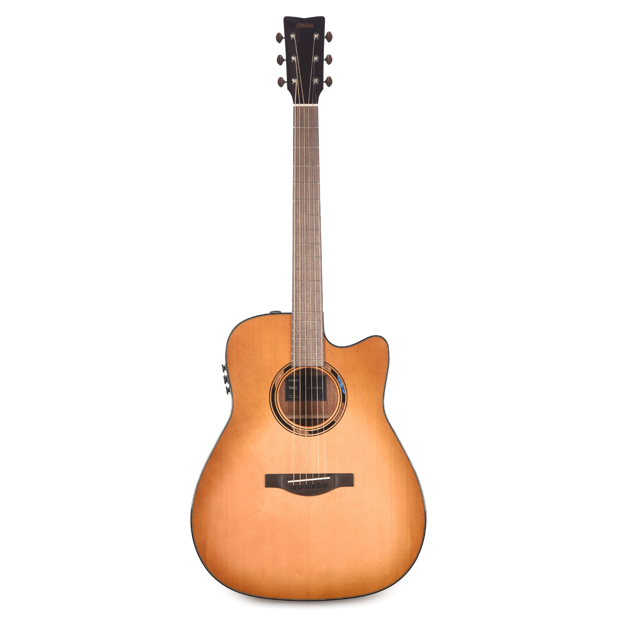 Yamaha TAG1 C TransAcoustic Acoustic-Electric Guitar w/ Built In Effects Sans Burst Acoustic Guitars