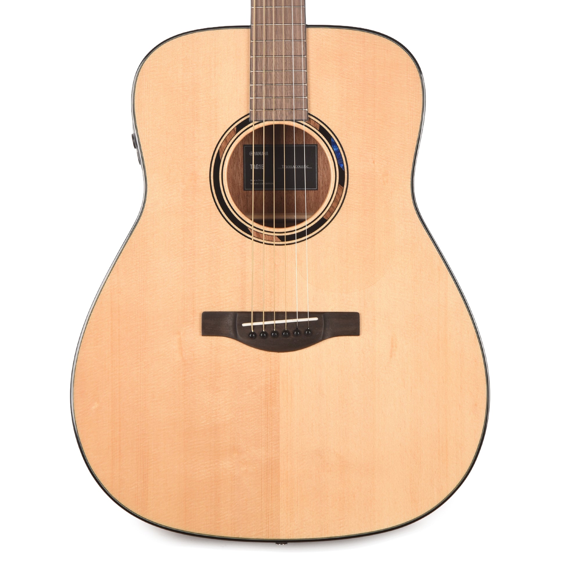 Yamaha TAG1E TransAcoustic Acoustic-Electric Guitar w/ Built In Effects Natural Acoustic Guitars