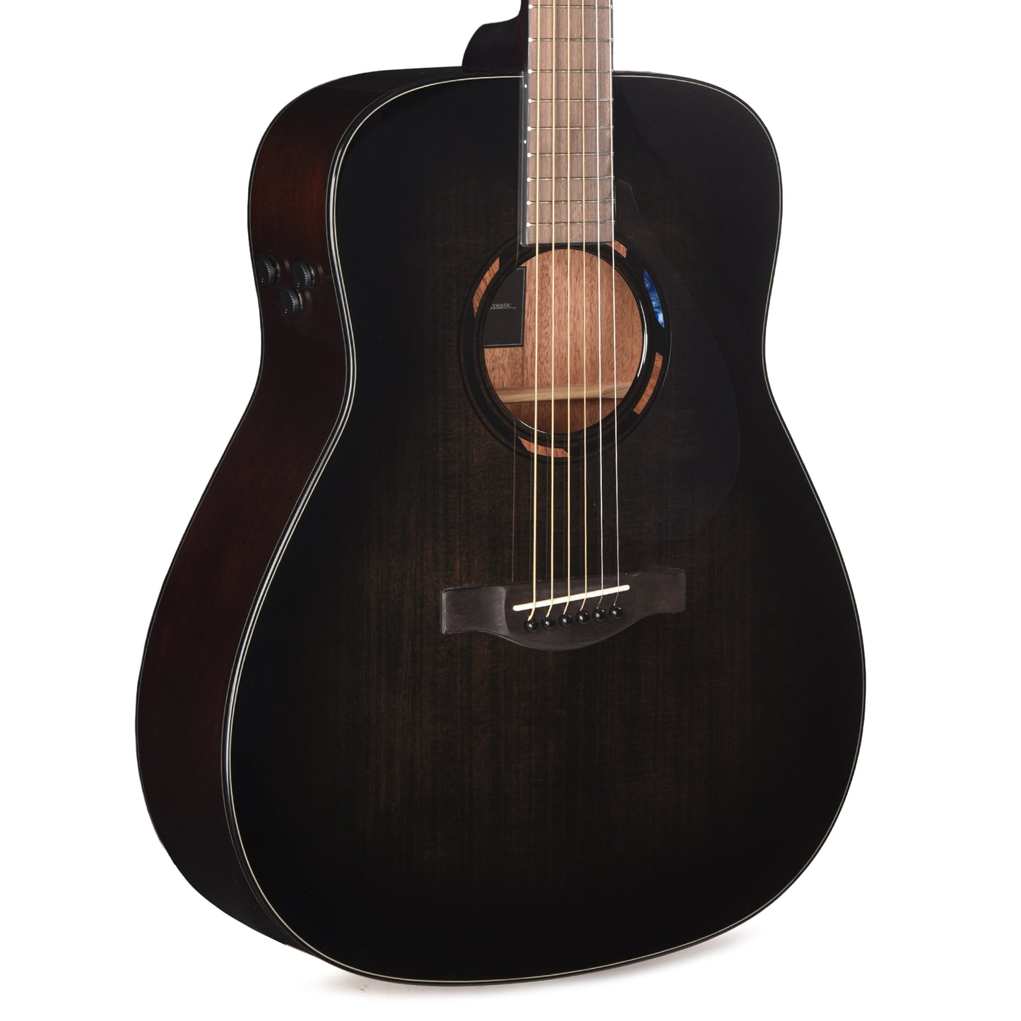 Yamaha TAG1E TransAcoustic Acoustic-Electric Guitar w/ Built In Effects Translucent Black Acoustic Guitars