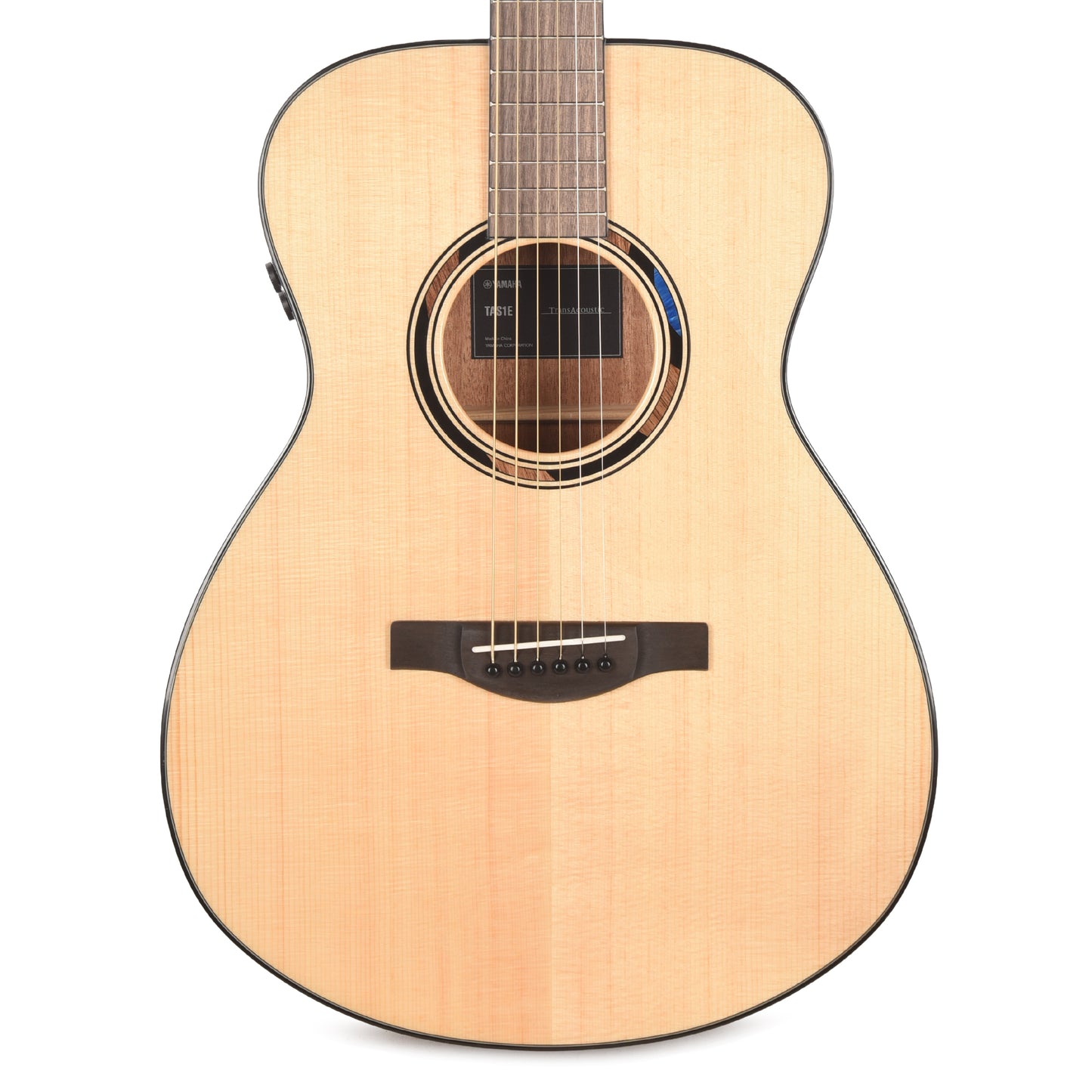 Yamaha TAS1E TransAcoustic Acoustic-Electric Guitar w/ Built In Effects Natural Acoustic Guitars