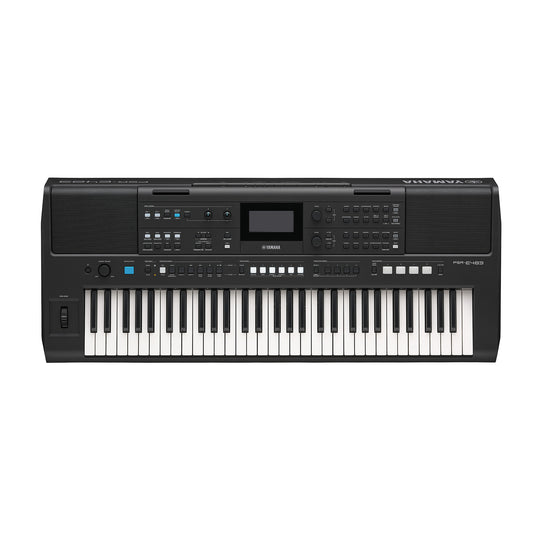 Yamaha PSRE483 61-Key Portable Keyboard Amps / Keyboard Amps