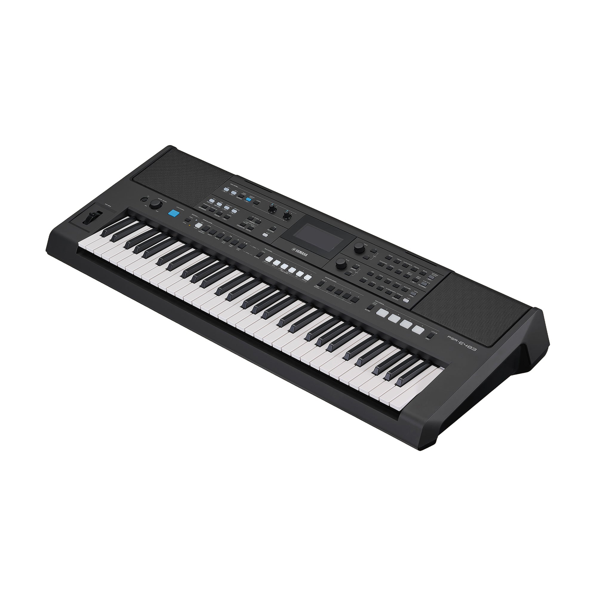 Yamaha PSRE483 61-Key Portable Keyboard Amps / Keyboard Amps