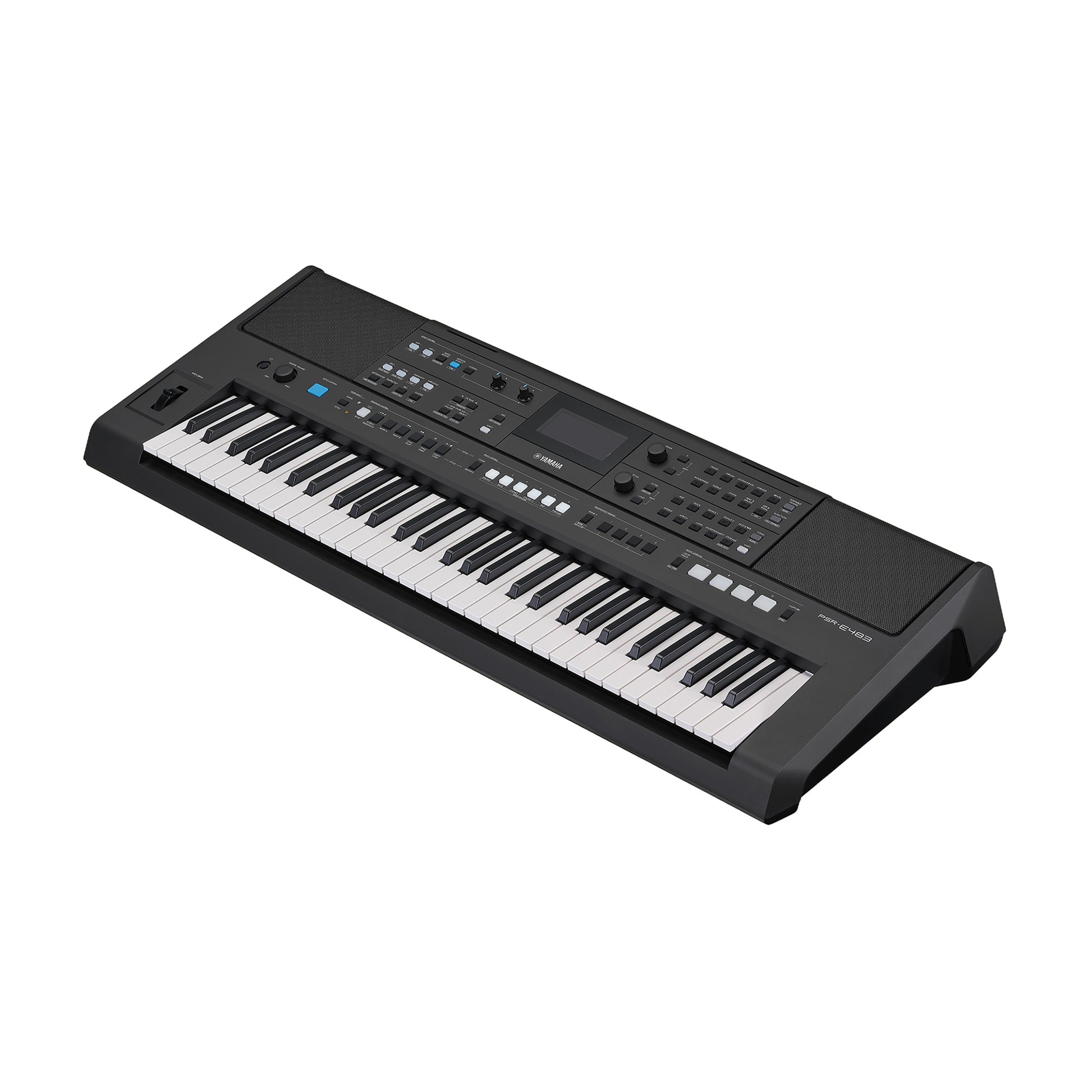 Yamaha PSRE483 61-Key Portable Keyboard Amps / Keyboard Amps