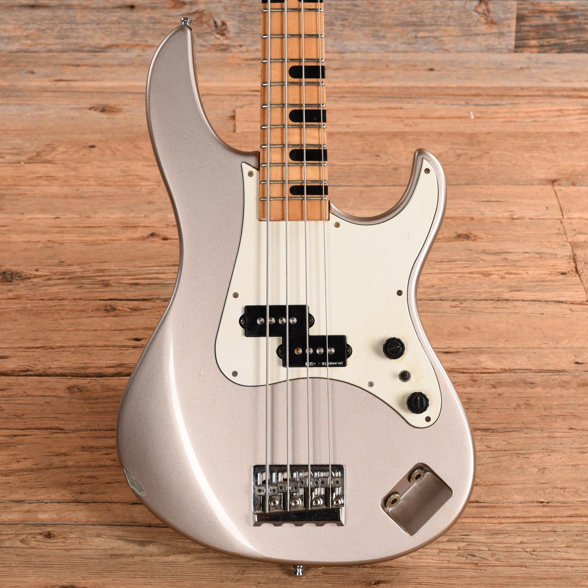 Yamaha Attitude Custom Silver Bass Guitars