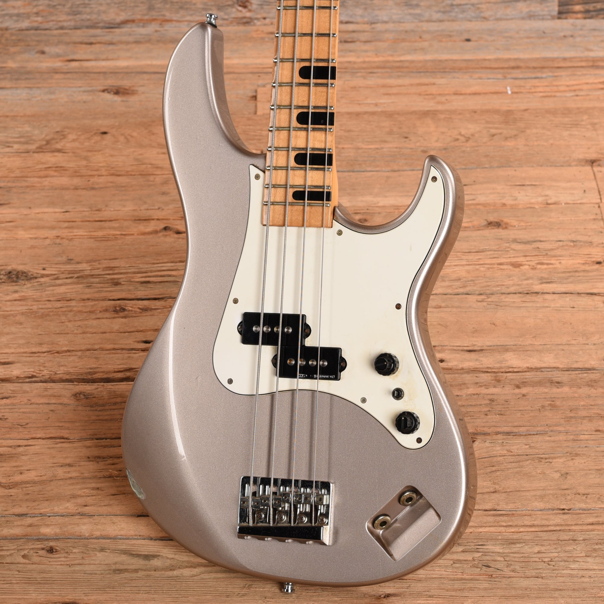 Yamaha Attitude Custom Silver Bass Guitars