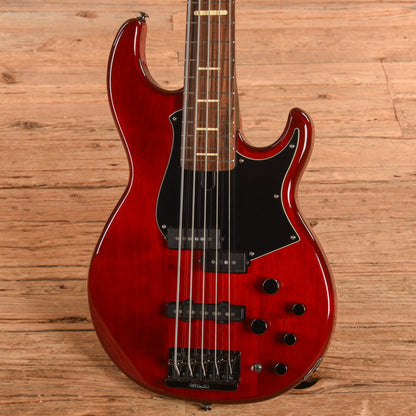 Yamaha BB735A-FRD with Active Electronics Fired Red Bass Guitars