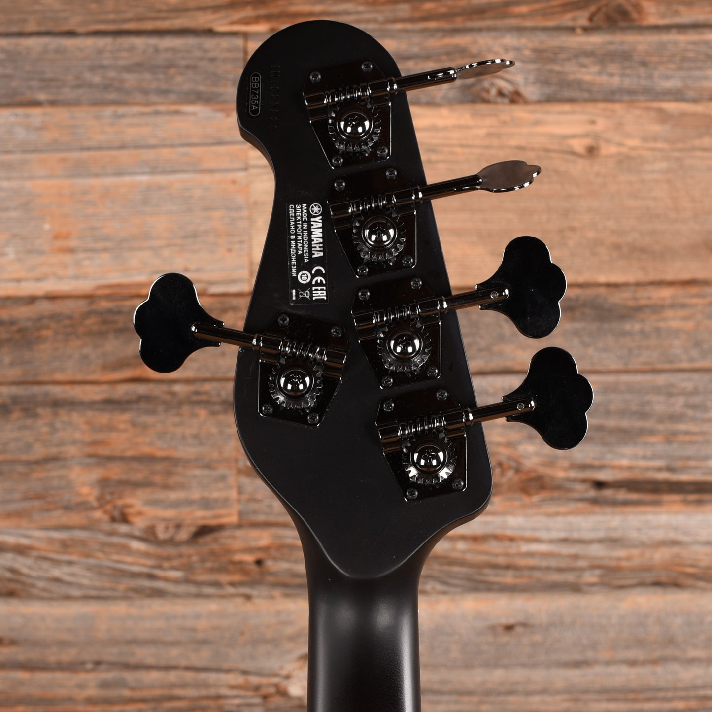 Yamaha Broad Bass BB735A Black Satin 2021 Bass Guitars